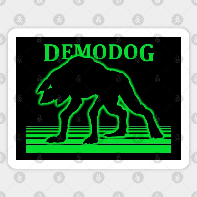 Demodog Stranger Things Sticker by Anilia